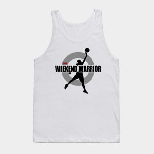 Weekend Warrior - Basketball Theme Tank Top